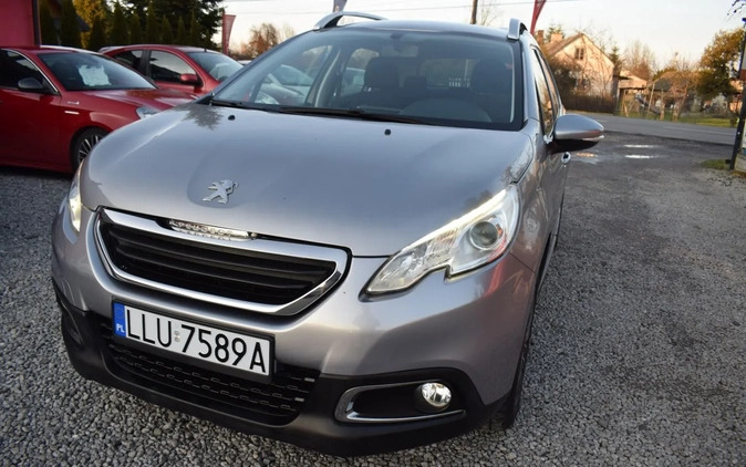 Peugeot 2008 cena 37500 przebieg: 151600, rok produkcji 2015 z Łuków małe 67